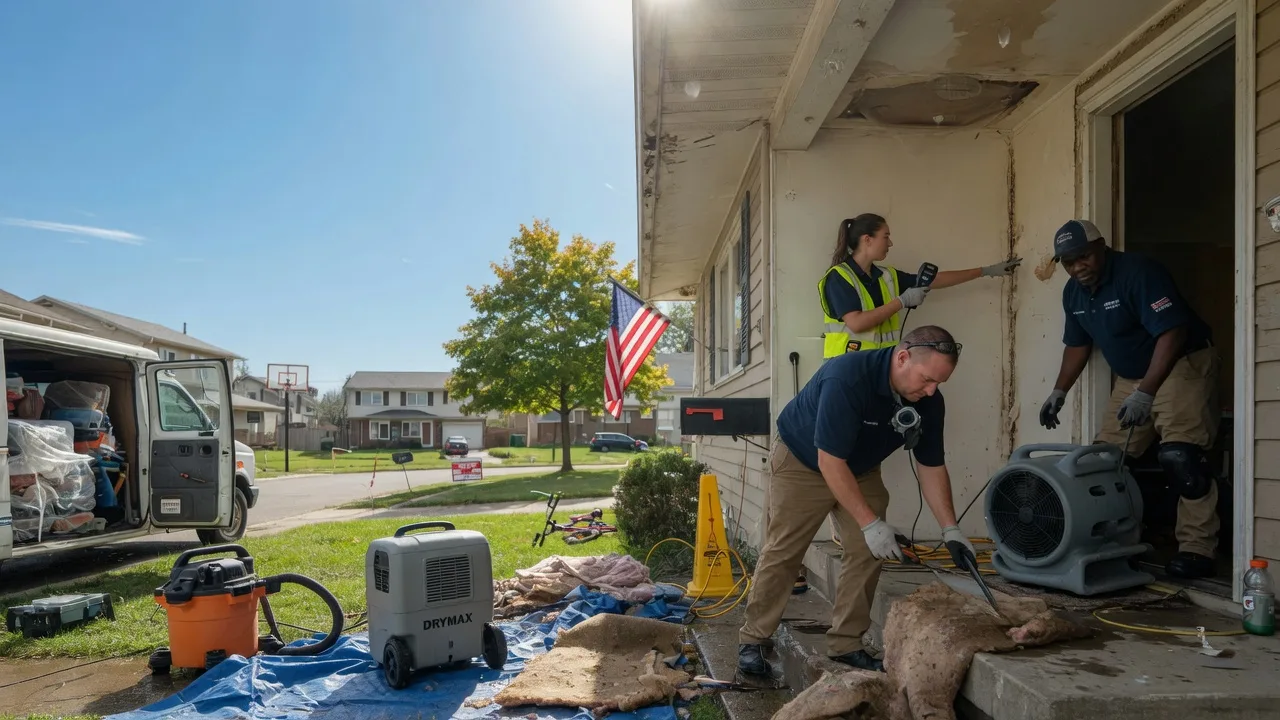 Water Damage Restoration in Gold Hill, NC near me